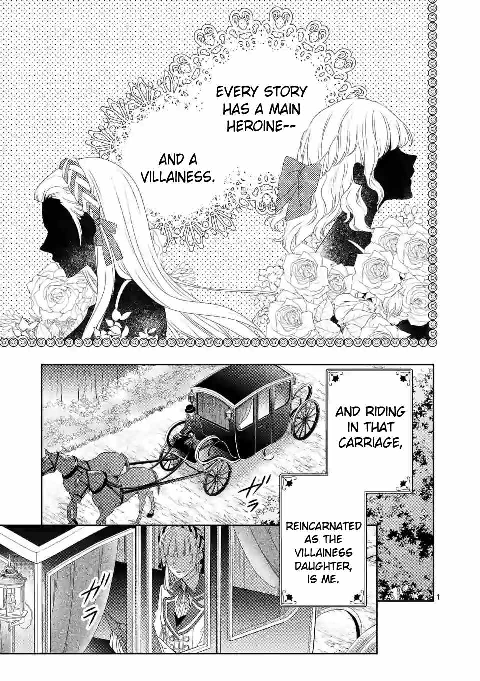 Heroine Fuzai no Akuyaku Reijou wa Konyakuhaki Shite Wanko-Kei Juusha to Toubou Suru Chapter 1 2